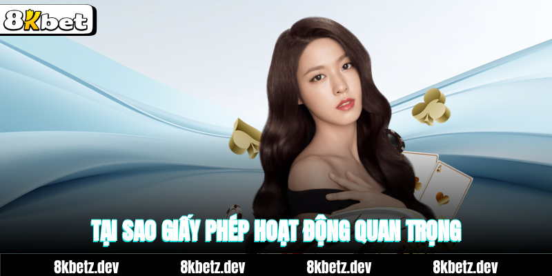 Tại sao giấy phép hoạt động quan trọng